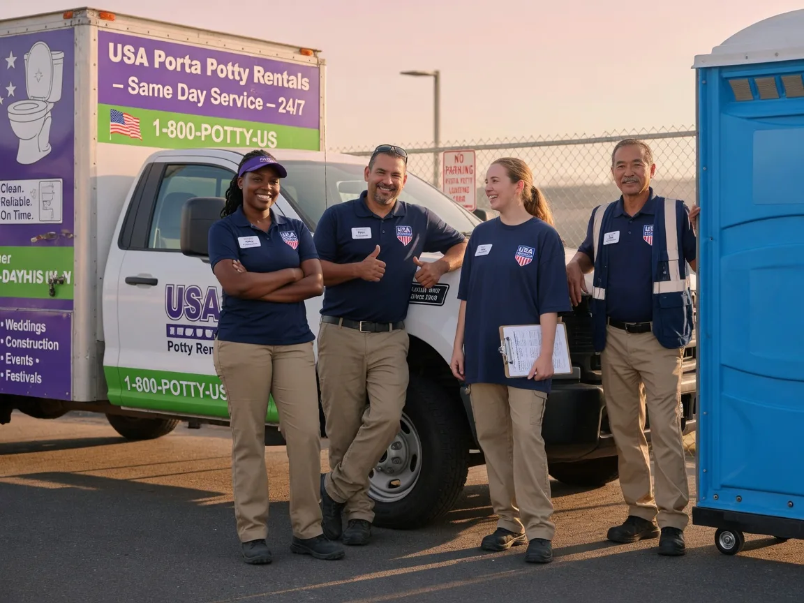Porta Potty Rental company in Macksburg, IA
